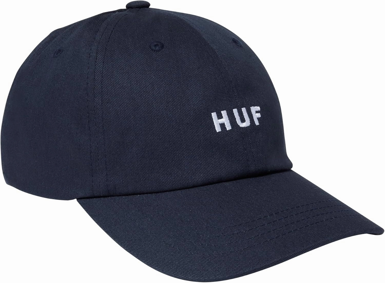 HUF Set OG Curved Visor 6 Panel Strapback Hat
