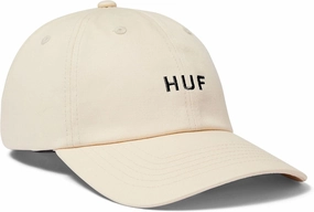 HUF Set OG Curved Visor 6 Panel Strapback Hat