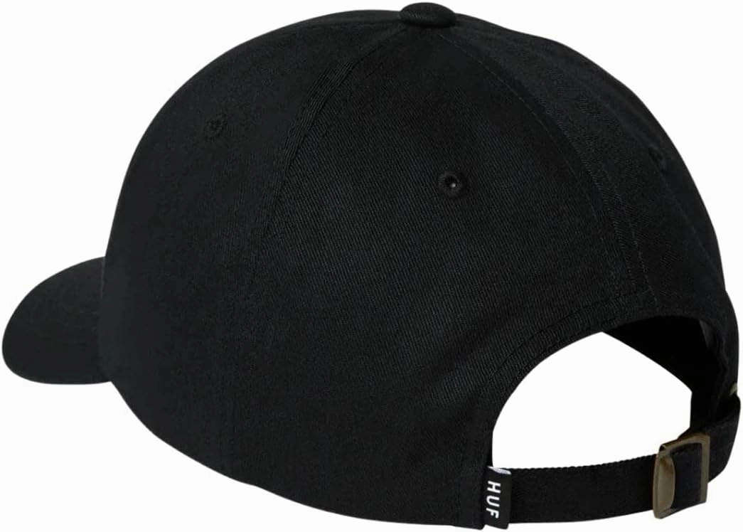 HUF Set OG Curved Visor 6 Panel Strapback Hat