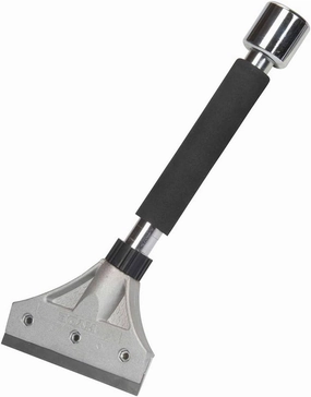 Hyde 19425 Heavy Duty Hammer Scraper with 5-inch Offset Blade, 12-inch Handle