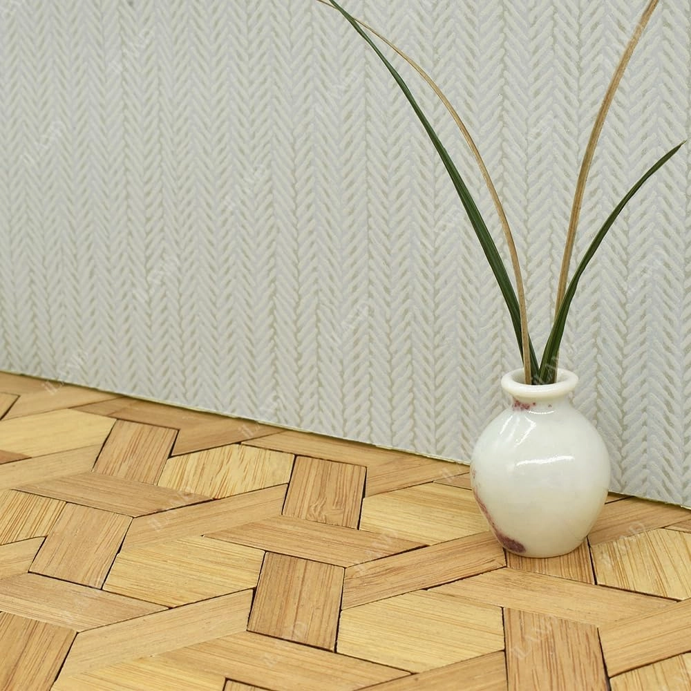 iLAND Miniature Dollhouse Accessories, 240pcs Varnished Dollhouse Flooring on 1:12 Scale with Natural Texture, 1/6 House Accessories (240pcs Parallelogram)