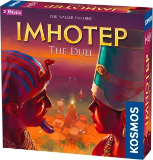 Imhotep: The Duel - A Kosmos Game from Thames & Kosmos | 2-Player Version of Spiel Des Jahres-Nominated Imhotep, Builder of Egypt Board Game