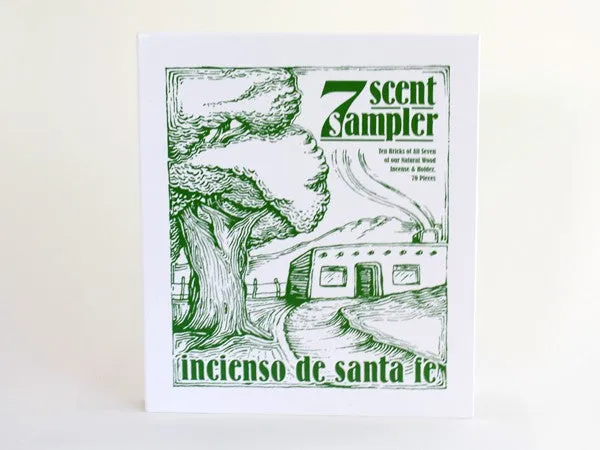 Incienso de Santa Fe Seven Scent Sampler Incense
