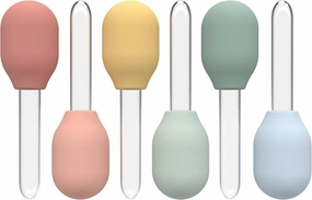 Inspire My Play 6 x Pastel Liquid Droppers For Kids Crafts - Sensory Play Pipettes for Kids - Sensory Play Toys and Accessories