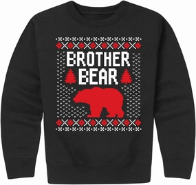 Instant Message - Brother Bear Ugly Style - Youth Crew Fleece