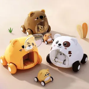 Interactive Toy Car - Fun Cartoon Vehicle for Kids