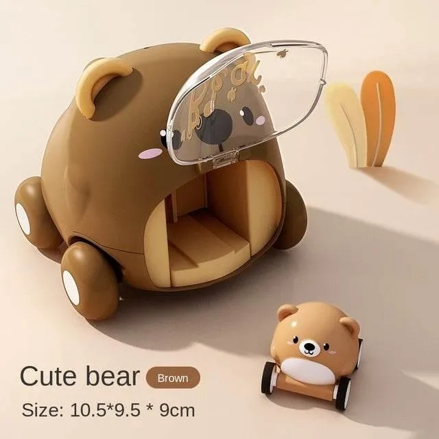 Interactive Toy Car - Fun Cartoon Vehicle for Kids