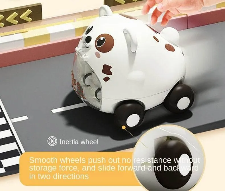 Interactive Toy Car - Fun Cartoon Vehicle for Kids
