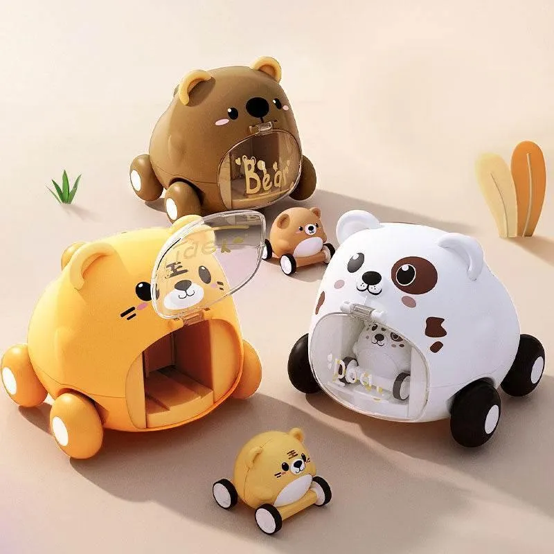 Interactive Toy Car - Fun Cartoon Vehicle for Kids