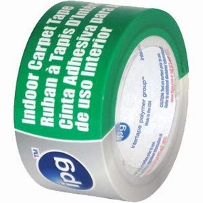 IPG 9970 2" x 36Yd Double Faced Vinyl Carpet Tape - 12ct. Case