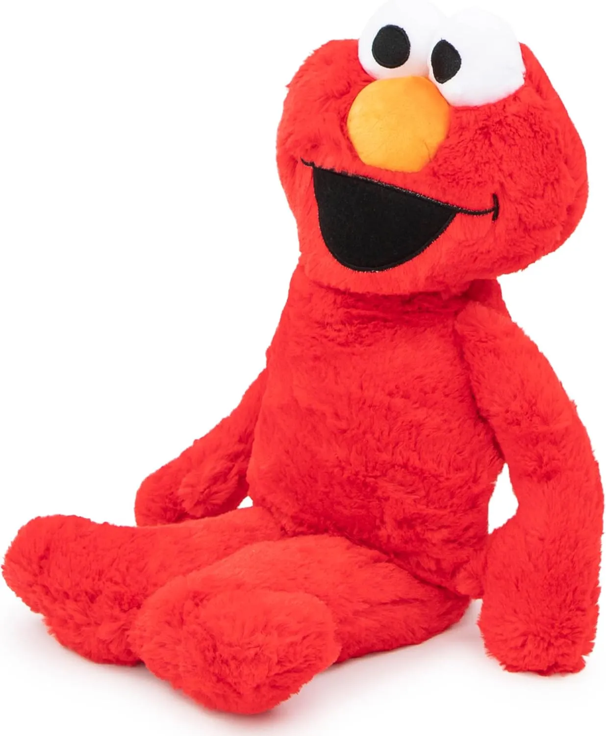 Jay Franco Sesame Street Plush Stuffed Elmo Large Pillow Buddy - Super Soft Polyester Microfiber, 22 inch (Official Sesame Street Product)