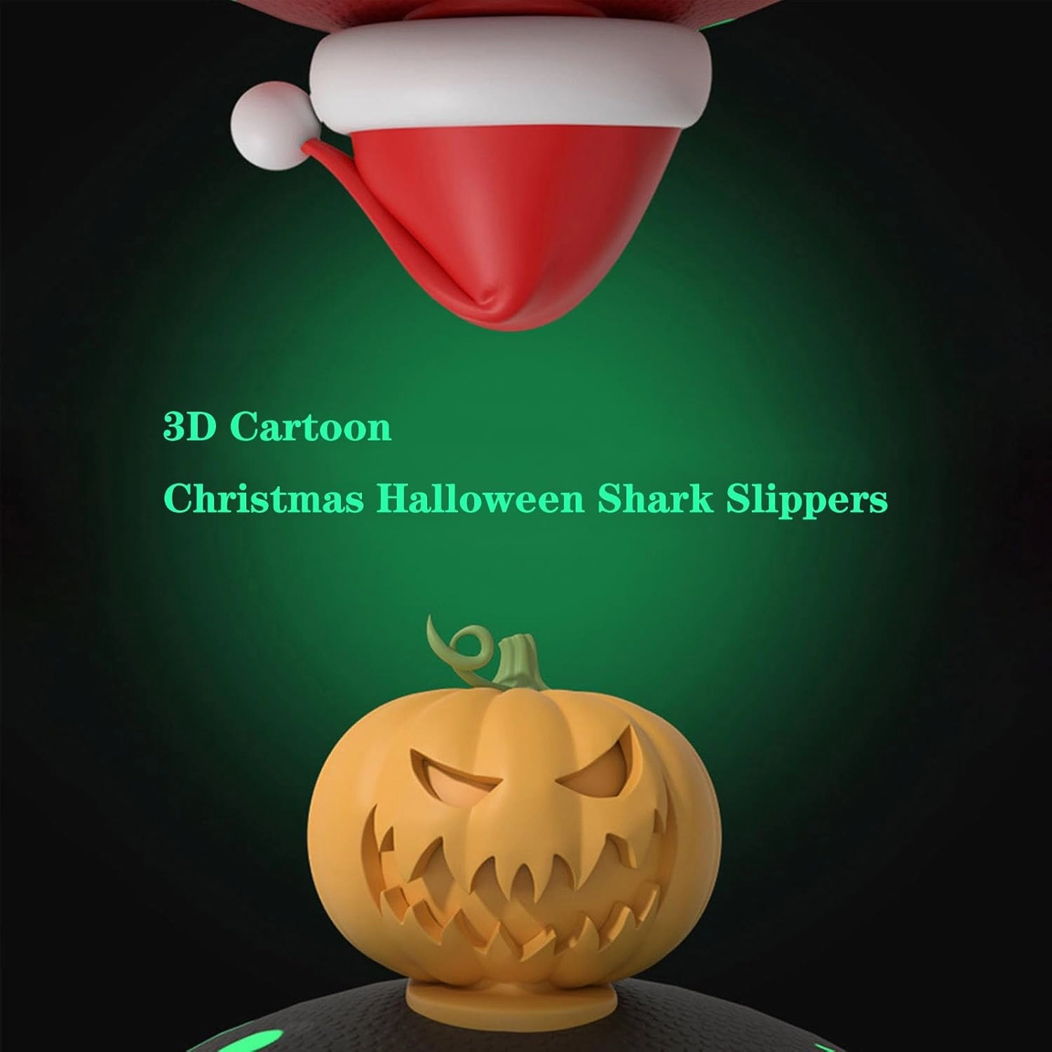 Jfxgjuv Sharklas Polares Sharky Chanclas Originales Angler Fish Slides Glow in The Dark Cloud Shark Slides Thick Sole Non Slip Open Toe Shark Slippers for Women Men