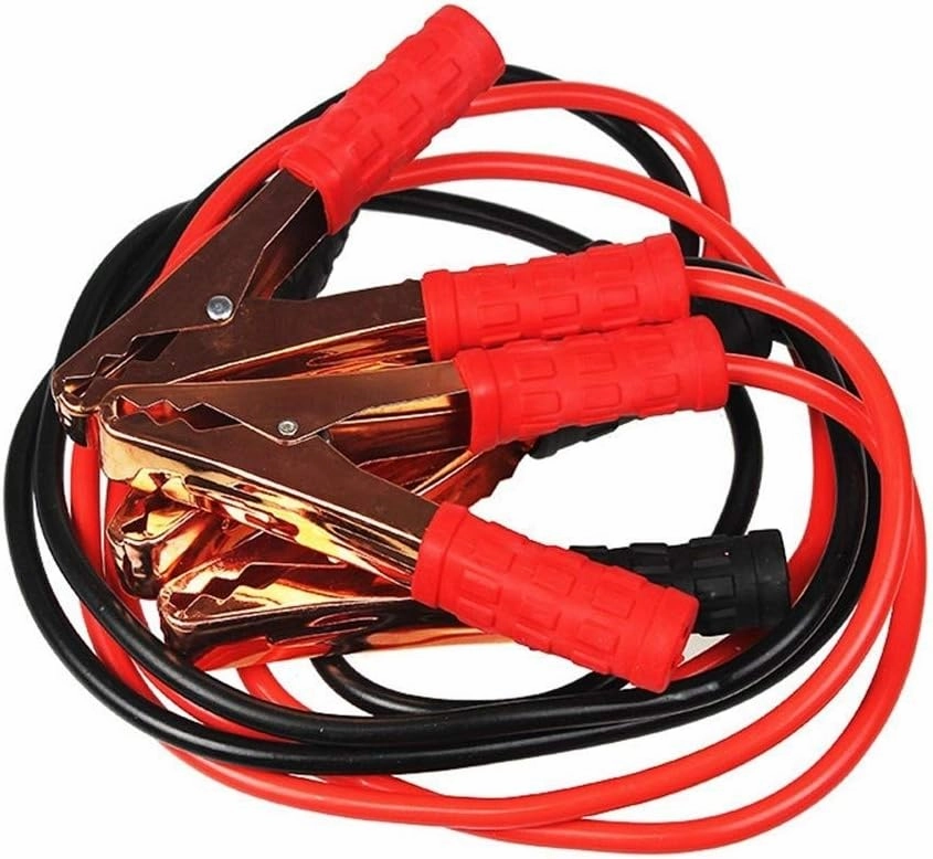 Jumper Cable Heavy Duty 2 Meter Jump Lead 500 Amp Booster Cable Car Van Work Handbag in Car Truck
