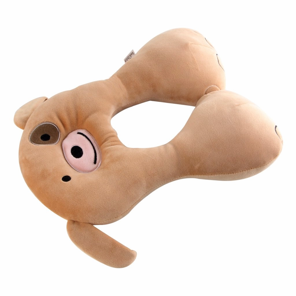 KAKIBLIN Baby Neck Pillow, Upgraded Baby Support Pillow,Baby Neck Support Pillow for Carseat, Newborn Neck Support for Car Seat,Pushchair,Travel(Brown)