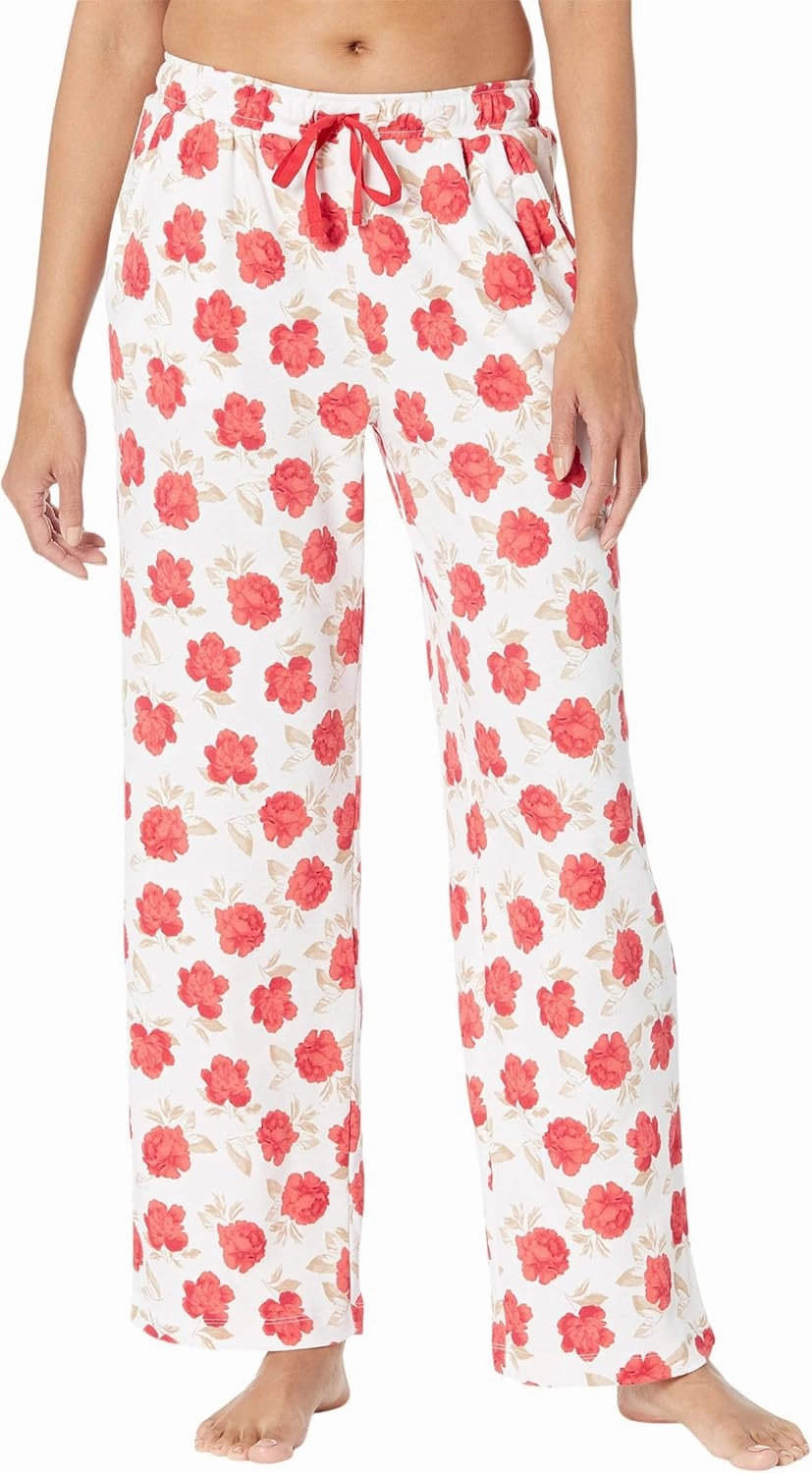 Karen Neuburger Women's Print Notch Collar Pj Set