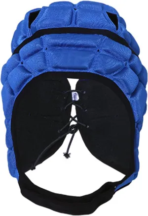 Kids Flag Football Helmet, Youth Soft Shell Helmets for 7 V 7 Football, Adjustable Padded Rugby Headgear Scrum Cap Soccer Helmet Lightweight Protective Sports Gear for Boys & Girls (Ages 8-14)