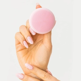 Koa Life Electric Face Scrubber - Electric Facial Cleansing Brush, Face Scrubber Exfoliator, Deeply Cleanse Pores, Beauty Tool, Sensitive Skin - Pink