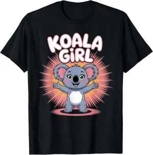 Koala Girl | Koala Bear Apparel | Youth Kids Girls Koala T-Shirt