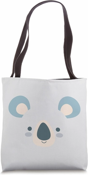 Koala Bear Animal Face Disguise Costume Carnival Halloween Tote Bag