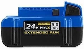KOBALT 24 VOLT 4.0 AMP HOURS LITHIUM POWER TOOL BATTERY