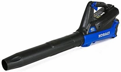 Kobalt 40-Volt Lithium Ion (Li-ion) 350-CFM 100-MPH Medium-Duty Cordless Electric Leaf Blower (Tool Only - Battery/Charger Not Included)