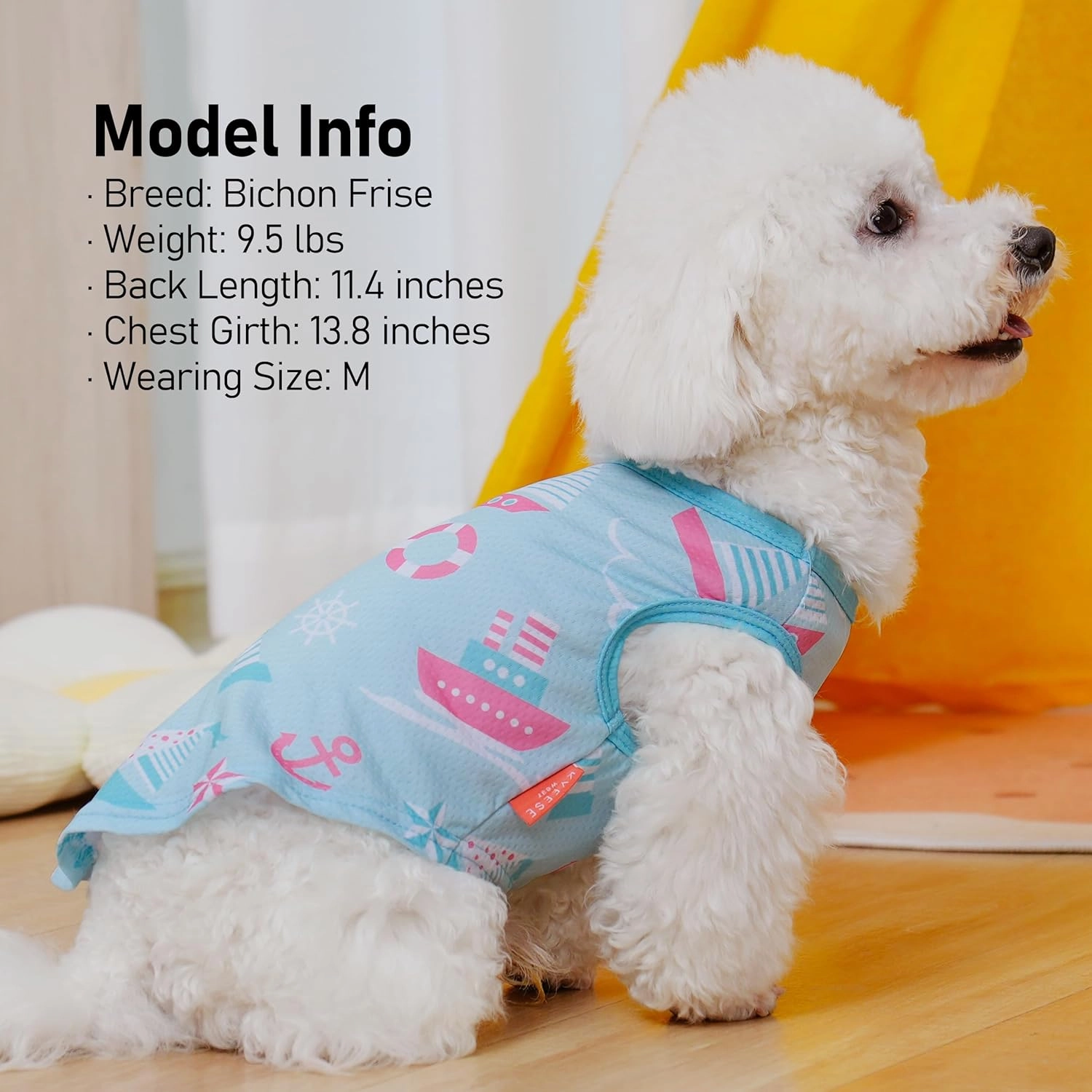 KYEESE 2 Pack Dog Cooling Shirts Quick Dry Instant Cooling Pet Vest for Small Dogs Breathable Sleeveless Vest Lightweight Soft Quick Dry Puppy Shirt Great for Outdoor Activities,M