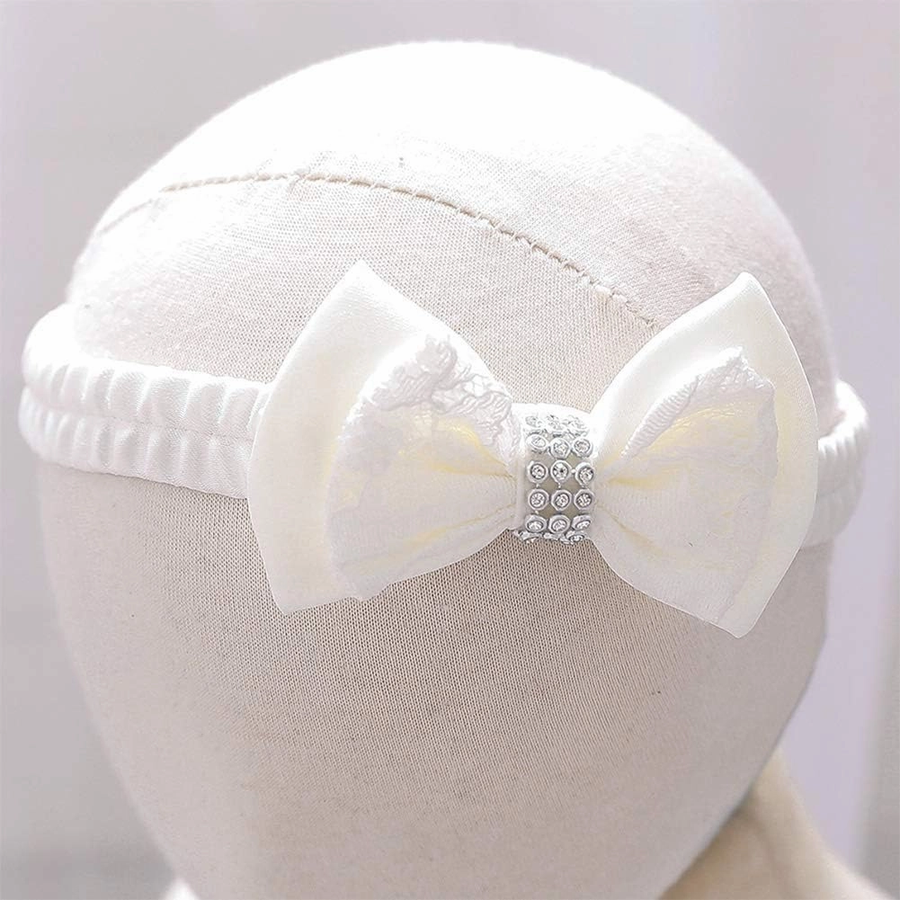 Lace Flower Girls Tutu Dress for Kids Baby Christening Baptism Communion Birthday Party Formal Wedding Dresses Headwear