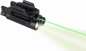LaserMax Spartan Adjustable Rail Mounted Laser/Light Combo (Green) SPS-C-G