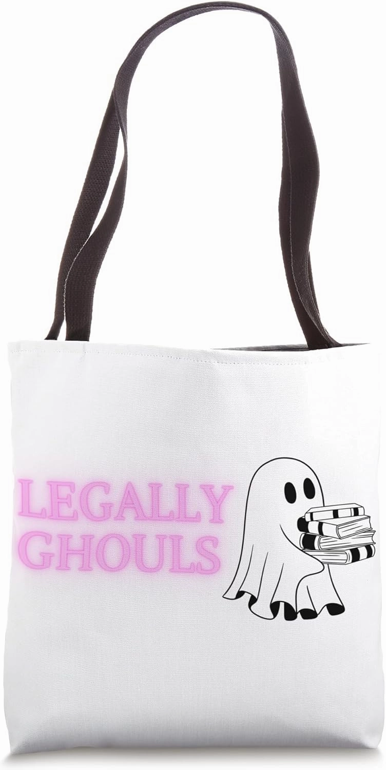 Legally Ghouls: Hauntingly Good Lawyers Unite for Halloween Tote Bag