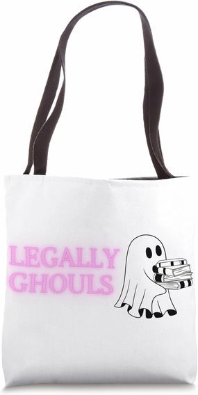Legally Ghouls: Hauntingly Good Lawyers Unite for Halloween Tote Bag
