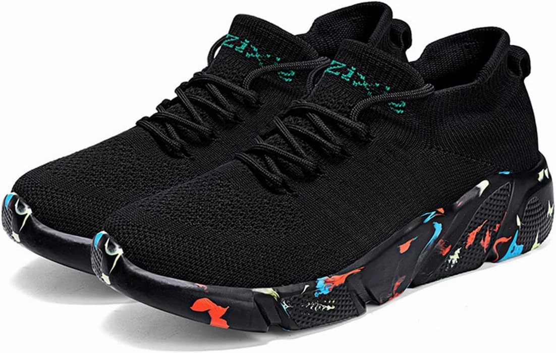 LIBINXIF Womens & Mens Light Breathable Fashion Slip Resistant Sneakers - Comfortable Walking & Running Shoes