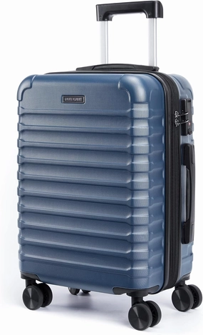 LIGHT FLIGHT Carry On Luggage 22x14x9 Airline Approved, Carry On Suitcases with Wheels, Expandable Hardside Lightweight Rolling Travel Luggage with TSA Lock 20 Inch Carryon, Royal Blue