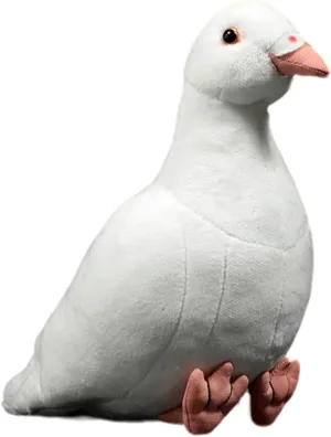 lilizzhoumax White Dove Plush Toy, 8inch Super Soft Realistic White Dove Stuffed Animal Plush Toy Cute and Funny Simulation Bird Animal Party Home Decorations Kids Birthday Christmas
