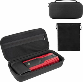 Linkidea Car Jump Starter Hard Shell Storage Case, Carrying Travel Protection Case Suitable for Jump Starter Up to 4.3 Inches Wide