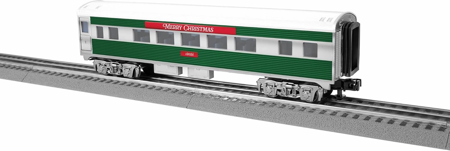 Lionel Christmas 12024 Passenger O Gauge Model Train Coach Car