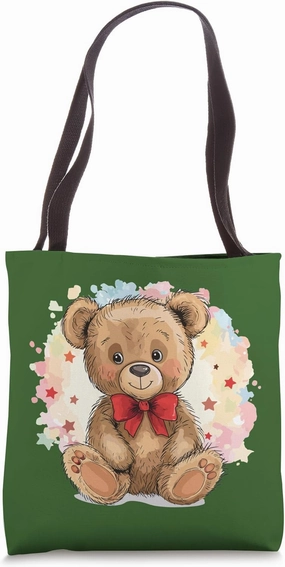 Little Bear, Teddy's Heartfelt Tale Tote Bag