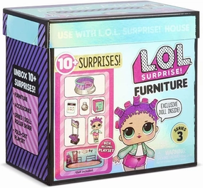 LOL Surprise Furniture Roller Rink with Roller Skater Doll & 10  Surprises, Furniture, Disco, DJ Stage Room playsets for Toddler Kids Boy and Girls Ages 4 