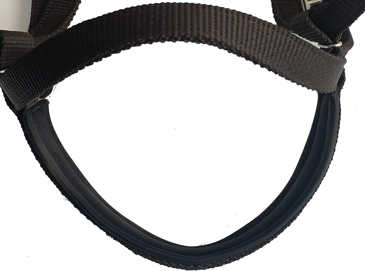 Majestic Ally Nylon Padded Equestrian Browband Headstall, Reins & BreastCollar Set for Horse- Full