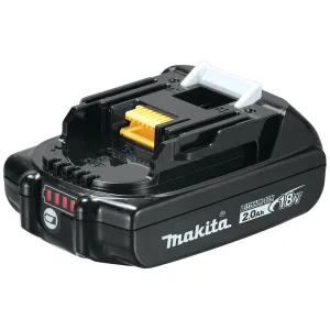 Makita 18V LXT Lithium-Ion 2.0Ah Battery, BL1820B