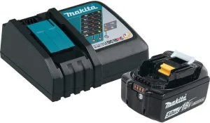 Makita BL1850BDC1 18V LXT® Lithium-Ion Battery and Charger Starter Pack (5.0Ah)