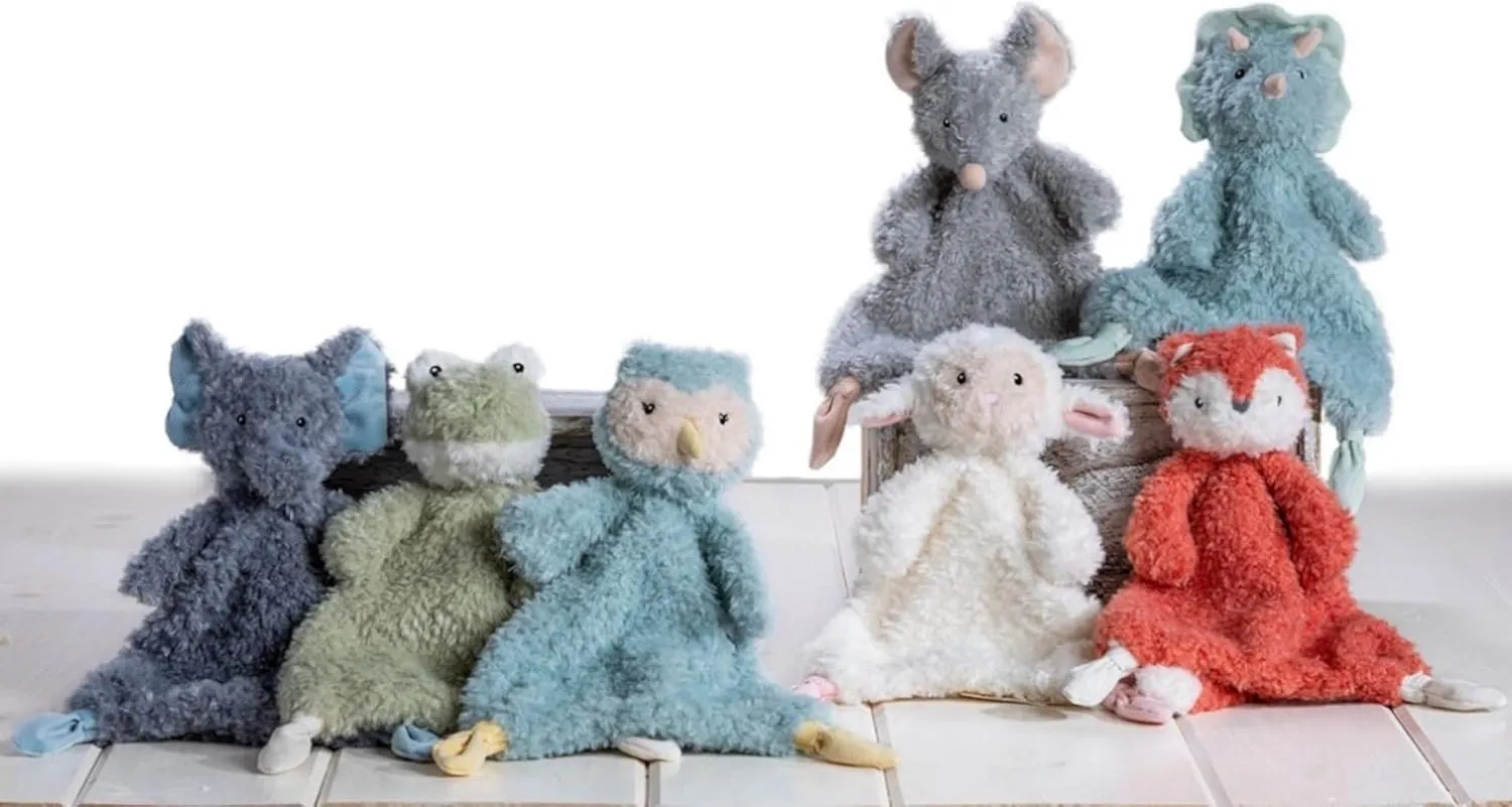 Mary Meyer Lovey for Babies Again Friends Soft Snuggle Toy Made from Recycled Materials, 11-Inches, Elephant