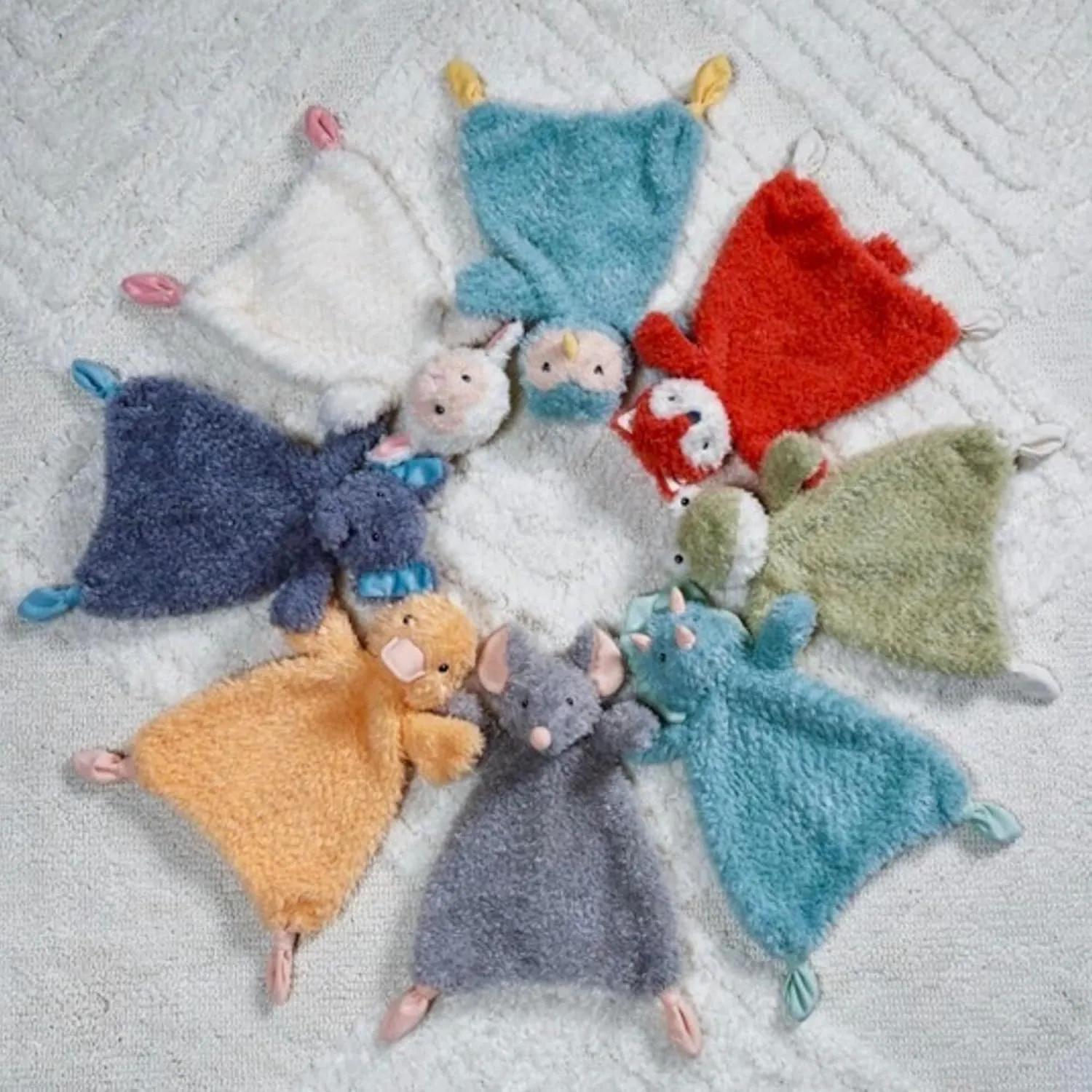 Mary Meyer Lovey for Babies Again Friends Soft Snuggle Toy Made from Recycled Materials, 11-Inches, Elephant