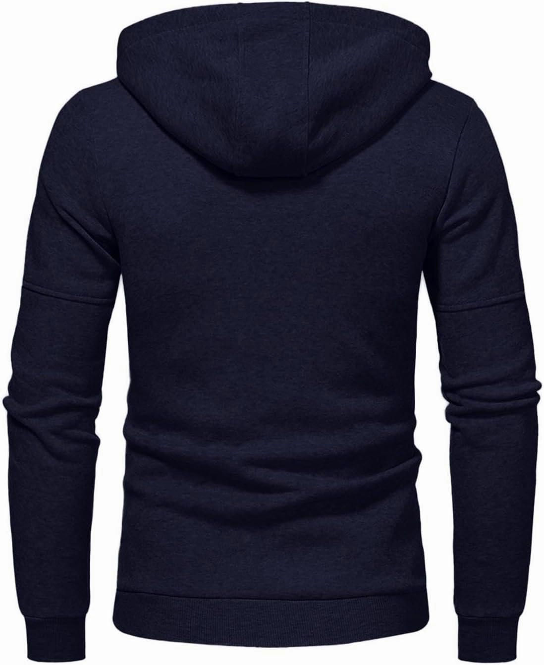 Men Hoodies Casual Hoodies Men's Spring And Autumn Long Sleeve Half Zip Long Sleeve Sweatshirt Sports Hooded Jacket