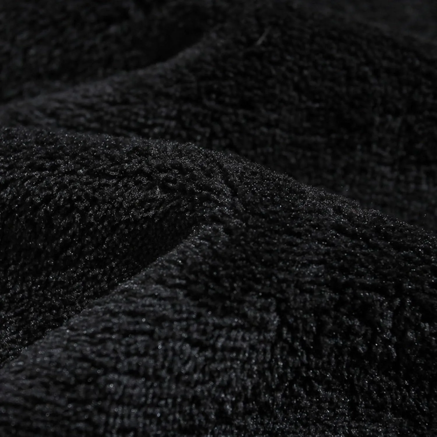 Men's Teddy Bear Ear Hoodies Pullover Oversized Long Sleeve Fuzzy Fleece Hooded Sweatshirts Soft Warm Plush Homewear
