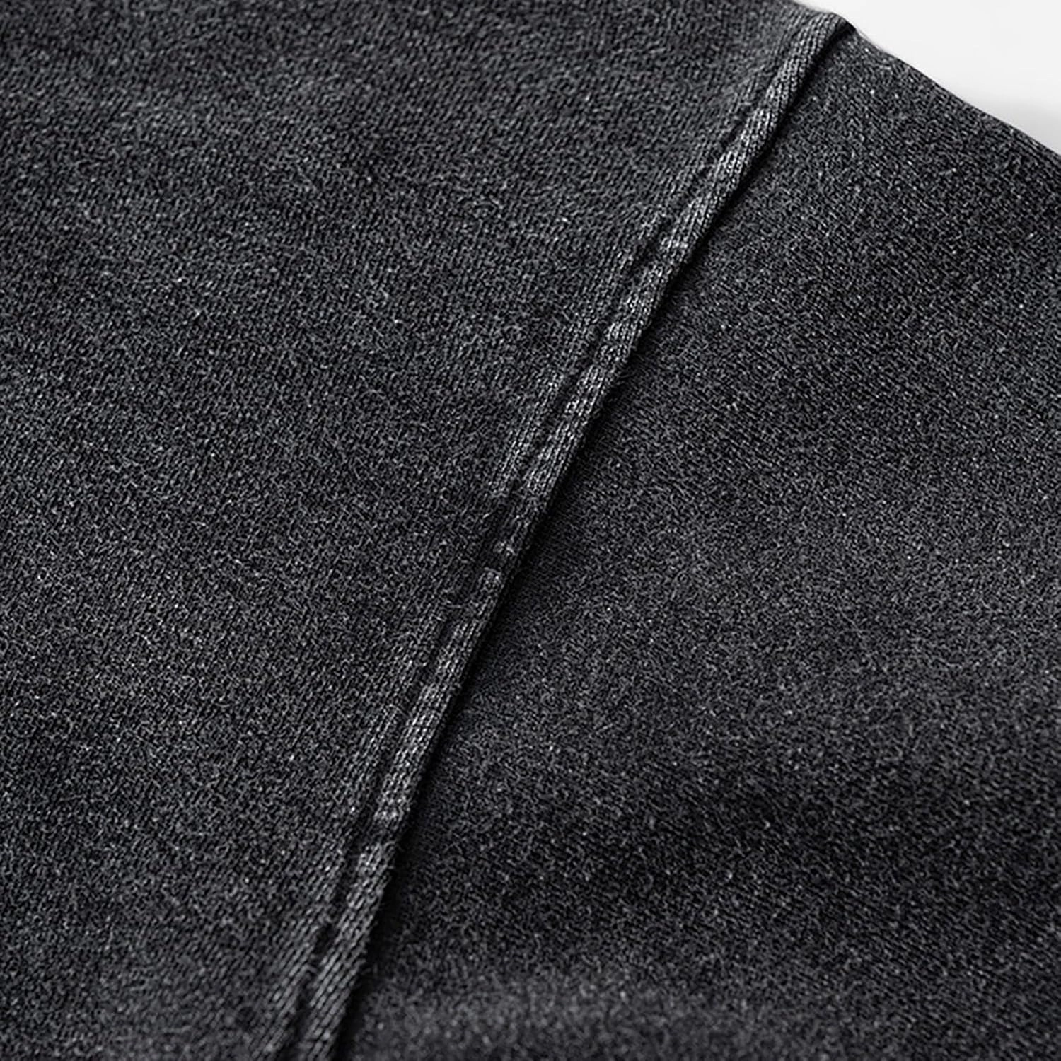 Mens Oversized Cotton Heavyweight Vintage Washed Hoodie Couples Streetwear