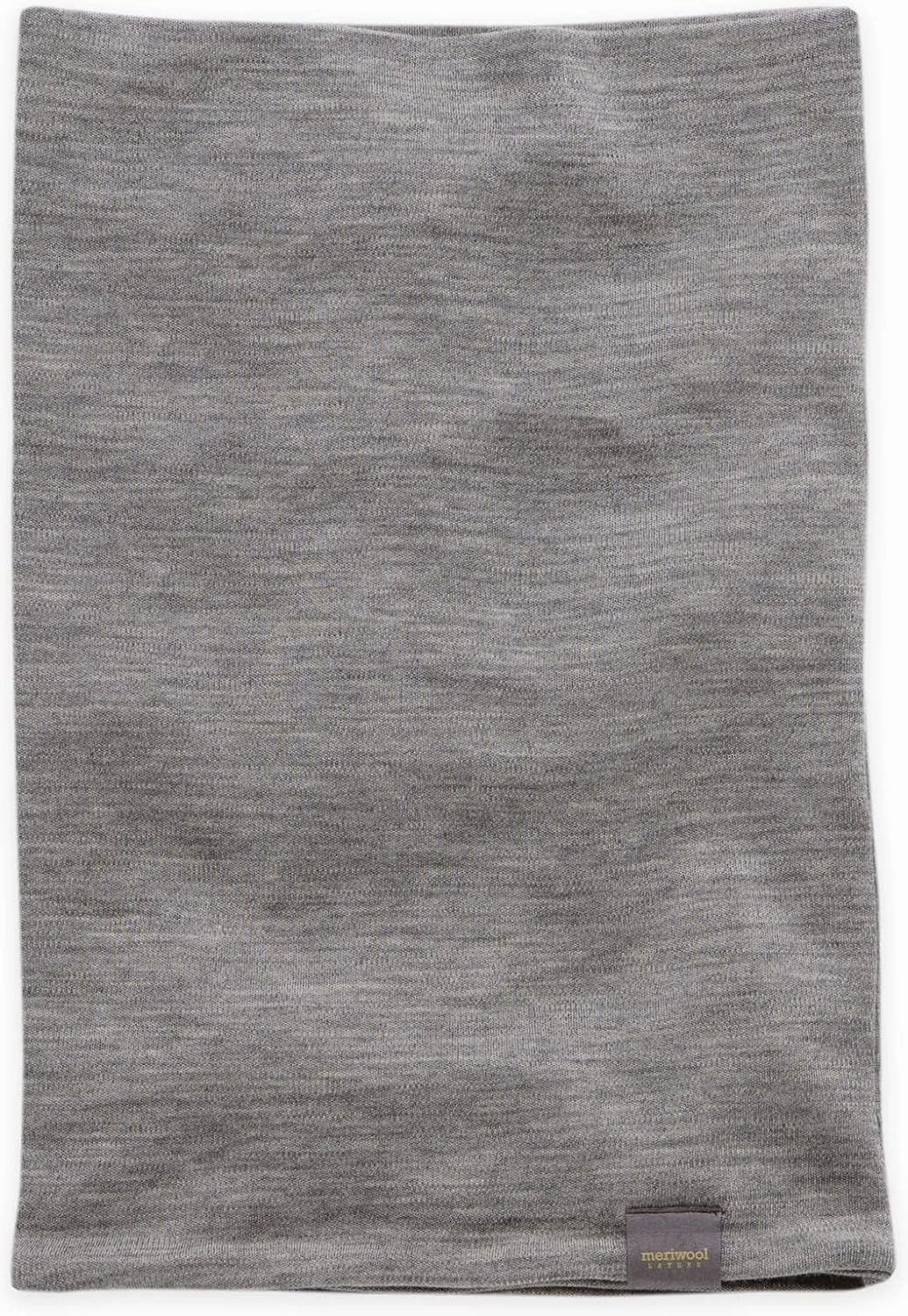 MERIWOOL 100% Merino Wool Ski Neck Gaiter Winter Neck Warmer for Women and Men