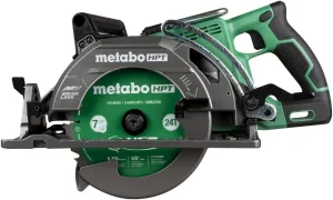Metabo HPT 36V MultiVolt Rear Handle Circular Saw | C3607DWAQ4