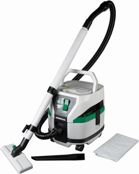 Metabo HPT MultiVolt Wet/Dry Vacuum | Tool Body Only | Optional 36V MultiVolt Batttery or AC Adapter Sold Separately | 2.1 Gallon Capacity Dry | 1.6 Gallon Capacity Wet | Brushless | RP3608DAQ4, White