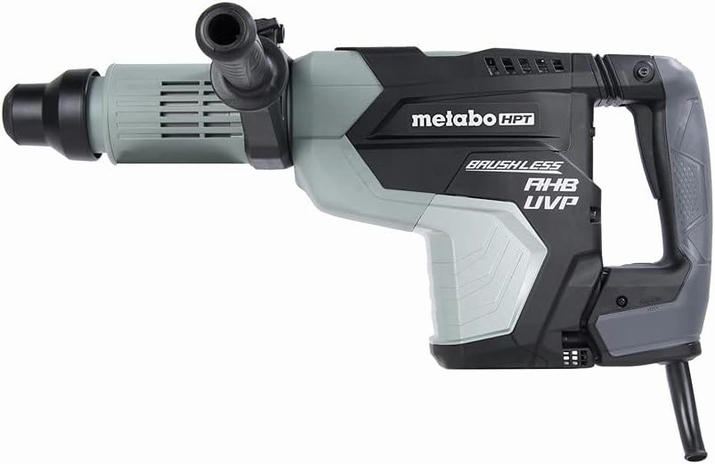Metabo HPT Rotary Hammer Drill, 2-1/16-Inch, SDS Max, AC Brushless Motor, AHB Aluminum Housing Body, UVP User Vibration Protection (DH52MEY)