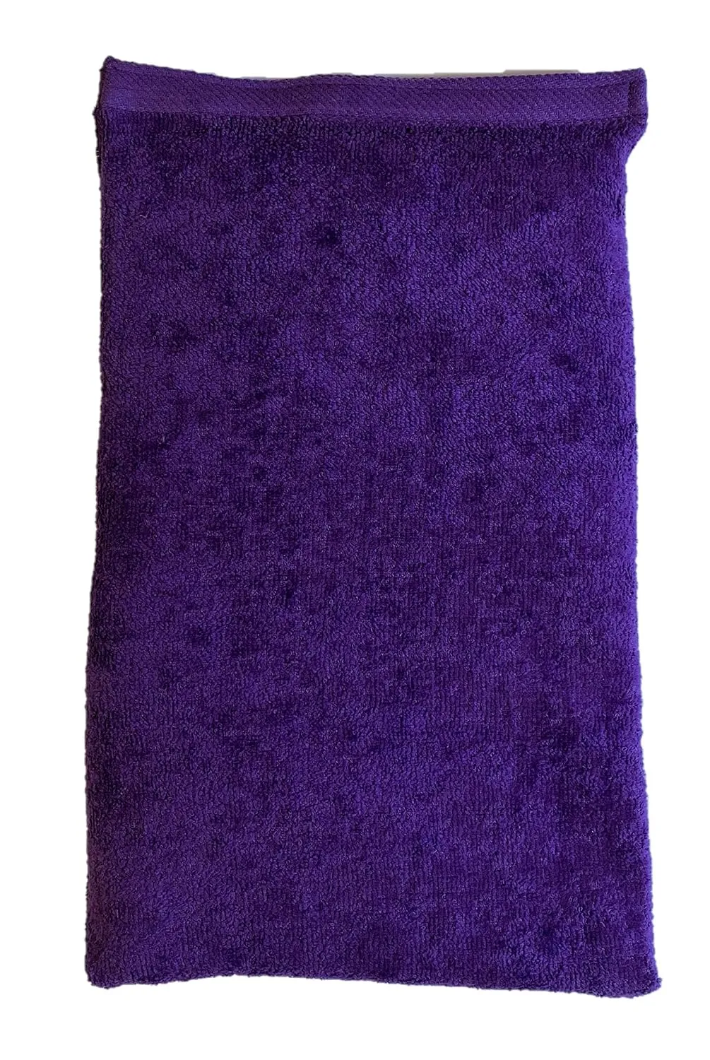 Microwavable Heating Bag, Rice Filled, Plush Cotton Cover, Natural, No Scents Added, Handcrafted in The USA, Back, Neck Pain, Arthritis, Cramps (Purple)